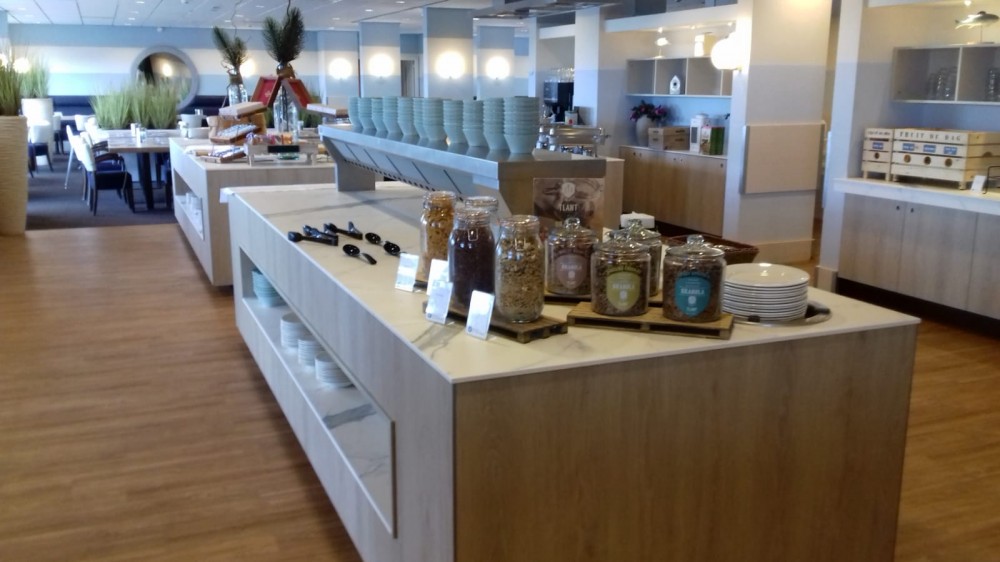 Cool-Spot systeem voor restaurant buffet