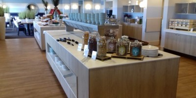 Cool-Spot systeem voor restaurant buffet