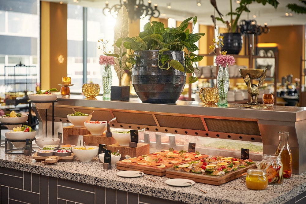 Cool-Spot Eiland Buffet, dubbelzijdige uitblaas