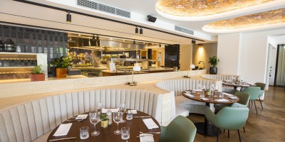 Cool-Spot Wand buffet, 2 etages, enkele uitblaas.